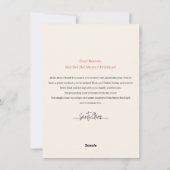 Van het bureau van de kerstman feestdagenkaart (Achterkant)