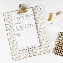 Van het bureau van de kerstman met de elfde Kerstm