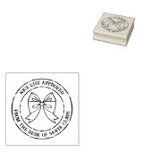 Van het bureau van de Kerstman Nice Lijst Goedgeke Rubberstempel (Gestempeld)