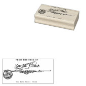 Van het bureau van de Kerstman Nice lijst Rubberstempel (Gestempeld)