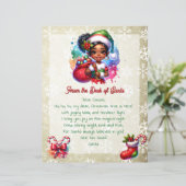 Van het bureau van de kerstman voor kinderen (Staand voorkant)