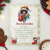 Van het bureau van de kerstman voor kinderen