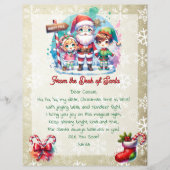 Van het bureau van de kerstman voor kinderen | Ani (Voorkant)