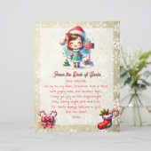 Van het bureau van de kerstman voor kinderen | Ani (Staand voorkant)