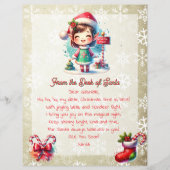 Van het bureau van de kerstman voor kinderen | Ani (Voorkant)