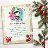 Van het bureau van de kerstman voor kinderen | Ani