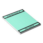 Van het bureau van de leraar Notitieblok (Schuin)