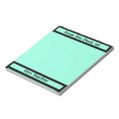 Van het bureau van de leraar Notitieblok (Linkerzijde)