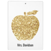 Van het bureau van de leraar, speciaal voor Gold A Klembord (Achterkant)