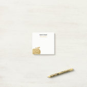 Van het bureau van de leraar, speciaal voor Gold A Post-it® Notes (Op bureau)