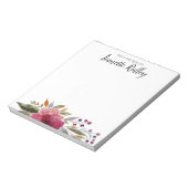 Van het bureau van de moderne Waterverf van de Bur Notitieblok (Linkerzijde)