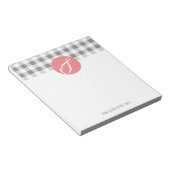 Van het bureau van de persoonlijke Notitieblok van (Schuin)