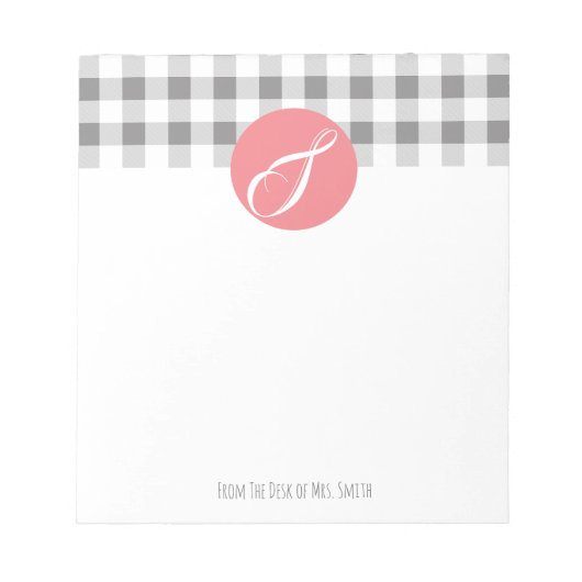 Van het bureau van de persoonlijke Notitieblok van (Voorkant)