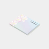 Van het bureau van de prachtige Columbine Flowers Post-it® Notes (Schuin)