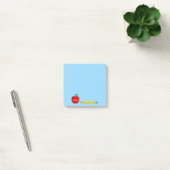 Van het bureau van de rode appelleraar post-it not post-it® notes (Kantoor)