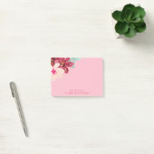 Van het bureau van de roze Waterverf Bouquet Post-it® Notes (Kantoor)