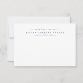 Van het bureau van eenvoudige professionele persoo notitiekaartje (Voorkant)
