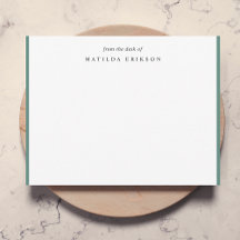 Van het bureau van Elegant Sophisticated Green