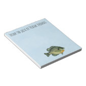 Van het bureau van Gevist gepersonaliseerde Notitieblok (Schuin)