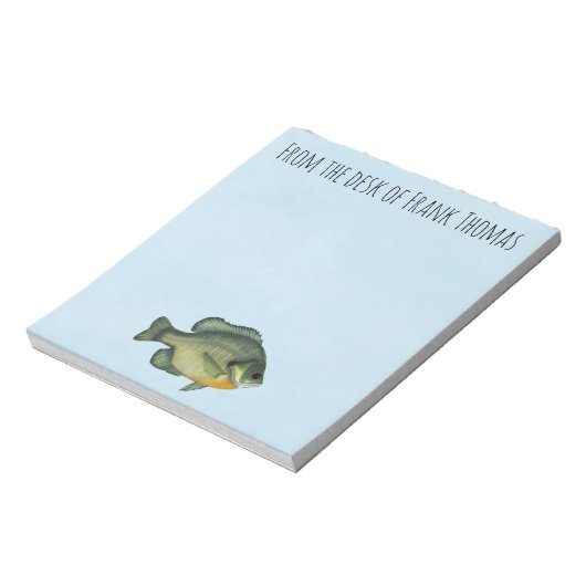 Van het bureau van Gevist gepersonaliseerde Notitieblok (Linkerzijde)