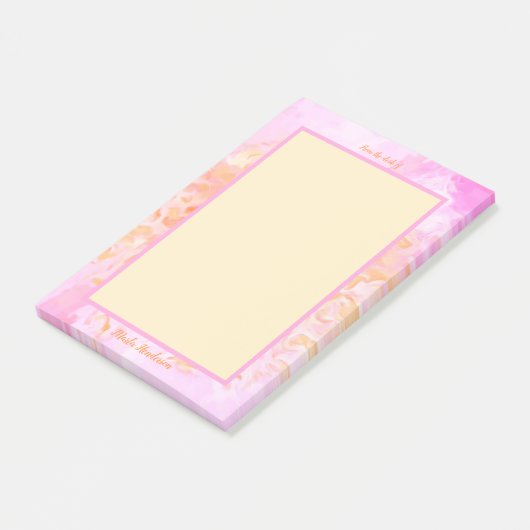 Van het bureau van Impressionist Roos Douane Post-it® Notes (Schuin)