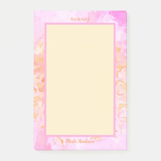 Van het bureau van Impressionist Roos Douane Post-it® Notes (Voorkant)