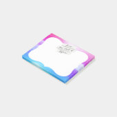 van het bureau van mam post-it® notes (Schuin)