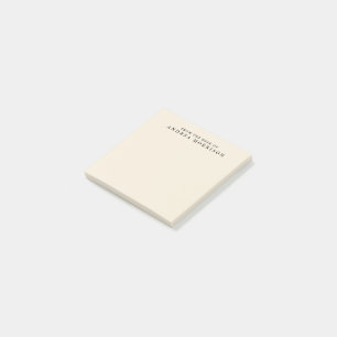 Van het bureau van Monogram eierschaal Eenvoudig & Post-it® Notes