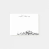 Van het bureau van Nashville Skyline gepersonalise Post-it® Notes (Voorkant)