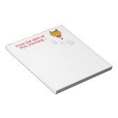 Van het bureau van... notitieblok (Schuin)