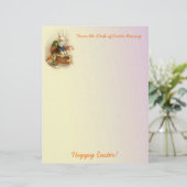 Van het bureau van PaasBunny Letterhead (Staand voorkant)