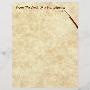 Van het bureau van? Parkettingwerk