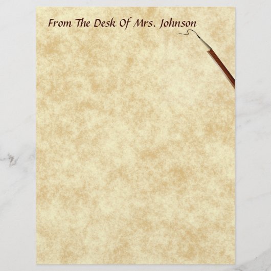 Van het bureau van? Parkettingwerk (Voorkant)