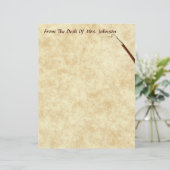 Van het bureau van? Parkettingwerk (Staand voorkant)