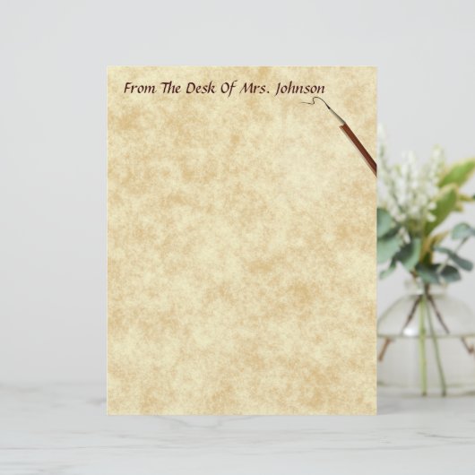 Van het bureau van? Parkettingwerk (Staand voorkant)