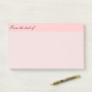 Van het bureau van Pink Post-it® Notes
