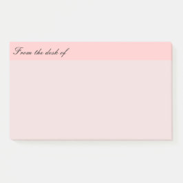 Van het bureau van Pink Post-it® Notes