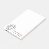Van het bureau van post-it® notes (Schuin)
