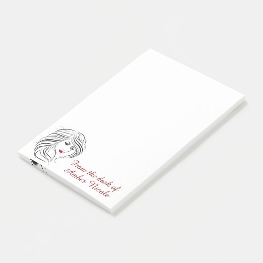 Van het bureau van post-it® notes (Schuin)