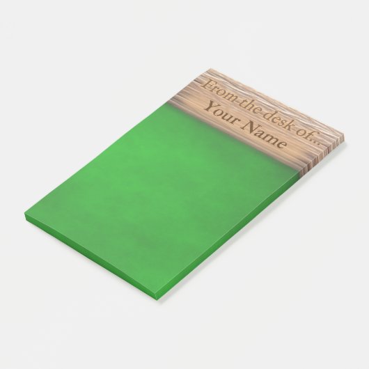 Van het bureau van post-it® notes (Schuin)