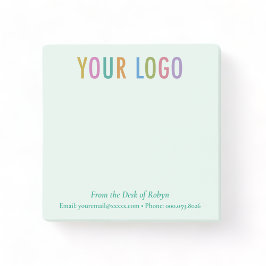 Van het bureau van Post-it® notes met Logo Green