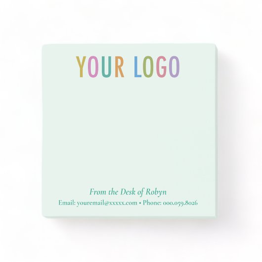 Van het bureau van Post-it® notes met Logo Green
