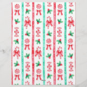 Van het bureau van Santa Father Christmas Waterver Briefhoofd (Achterkant)