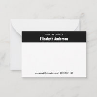 Van het bureau van zwart-wit Naam Telefoon E-mail