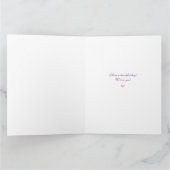 Van het de bloemboeket van het moederdag de GROTE Kaart (Binnen)