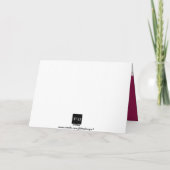 Van het de vakantieverhaal van Kerstmis van Feestdagen Kaart (Achterkant)