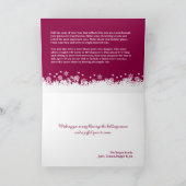 Van het de vakantieverhaal van Kerstmis van Feestdagen Kaart (Binnen)