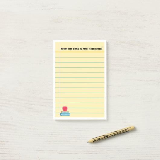 Van het Desk Blocnote van de Leerder Post-it® Notes (Op bureau)