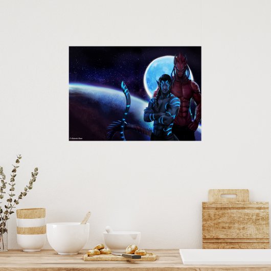 Van het Diepe poster houden (Keuken)