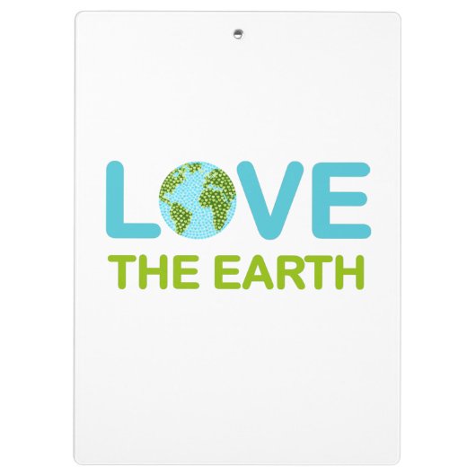 Van het Earth Day Klembord houden (Achterkant)